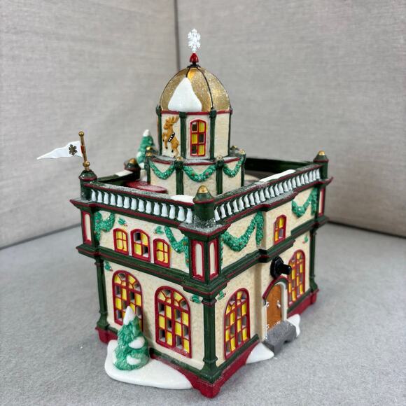 Dept 56 North Pole Town Hall North Pole Series Musical #56.56767 Retired EUC - Picture 3 of 8